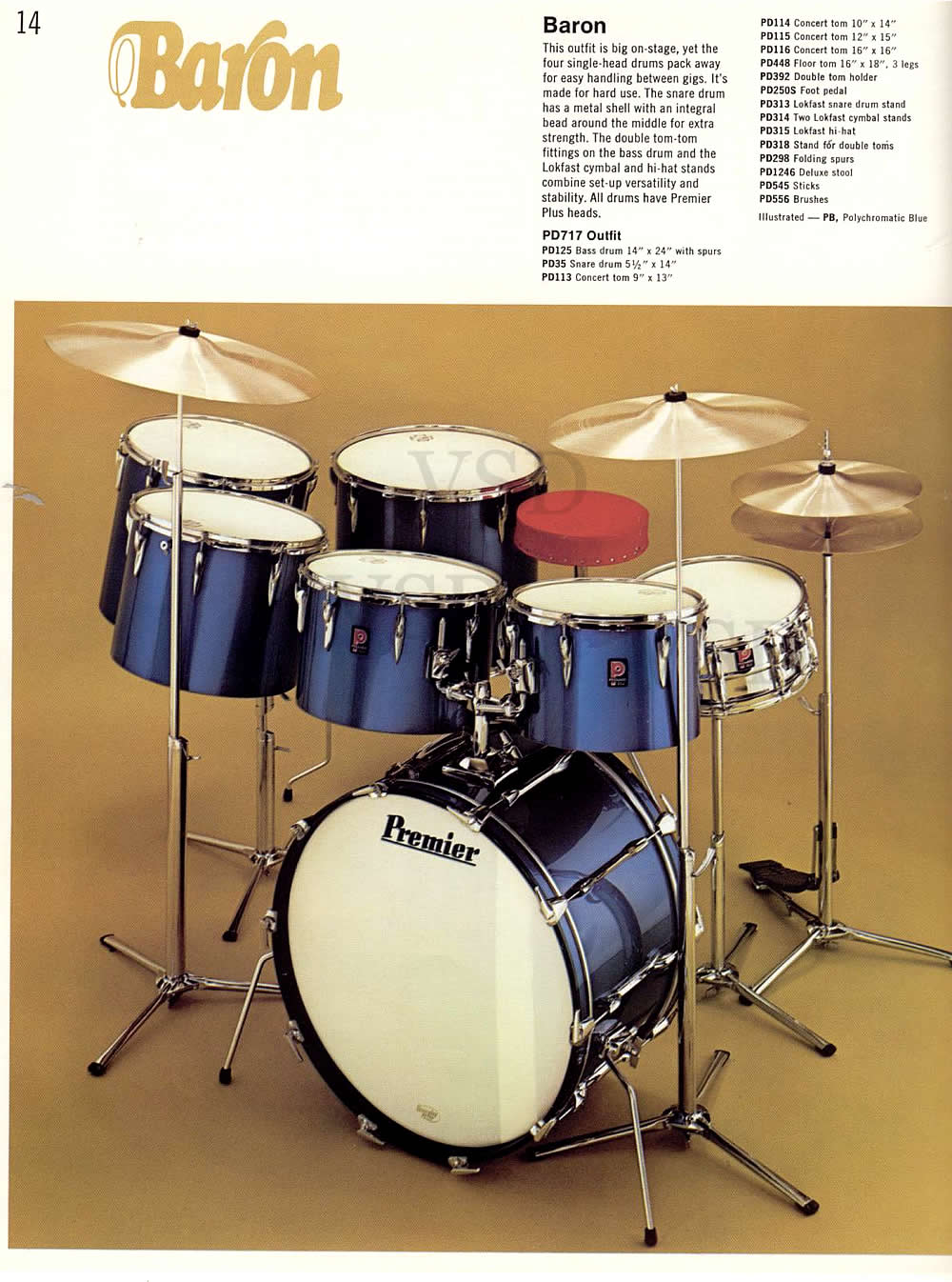 Need Help Identifying Vintage Premier Kit with Nikkan Snare DFO