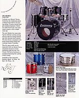 Vintage Ludwig Rockers Standard bass drum lugs complete 